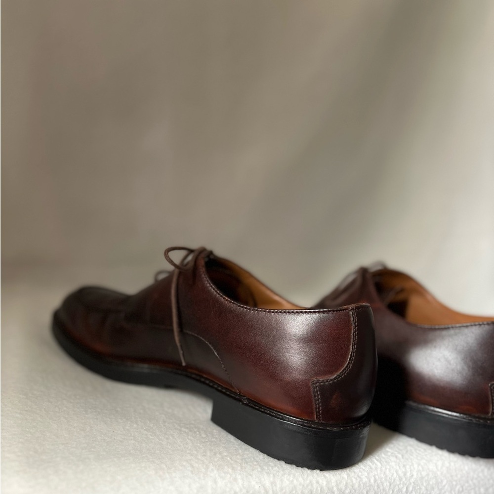 J Murphy by Johnston&Murphy Brown Leather Size 12M Lace Up Shoes - Picture 16 of 16